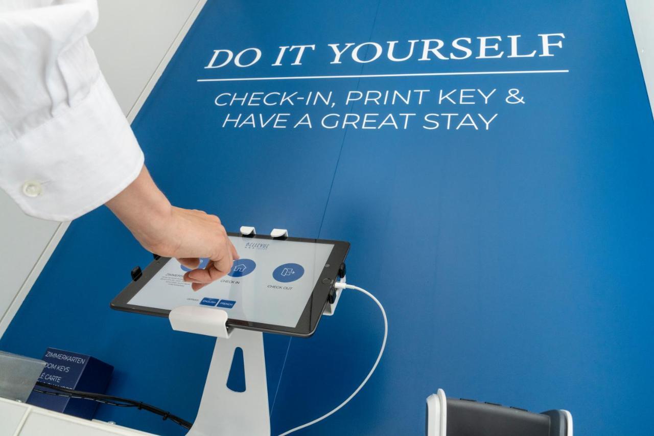 Bellevue - Contactless Self Check-In Hotell Luzern Exteriör bild